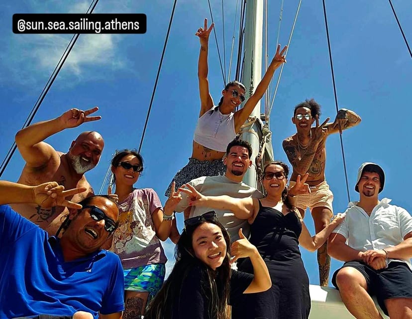 Athens: Riviera Catamaran Tour with Fresh Meal and Drinks - Pier 7 check-in to Alimos marina: the day starts easy