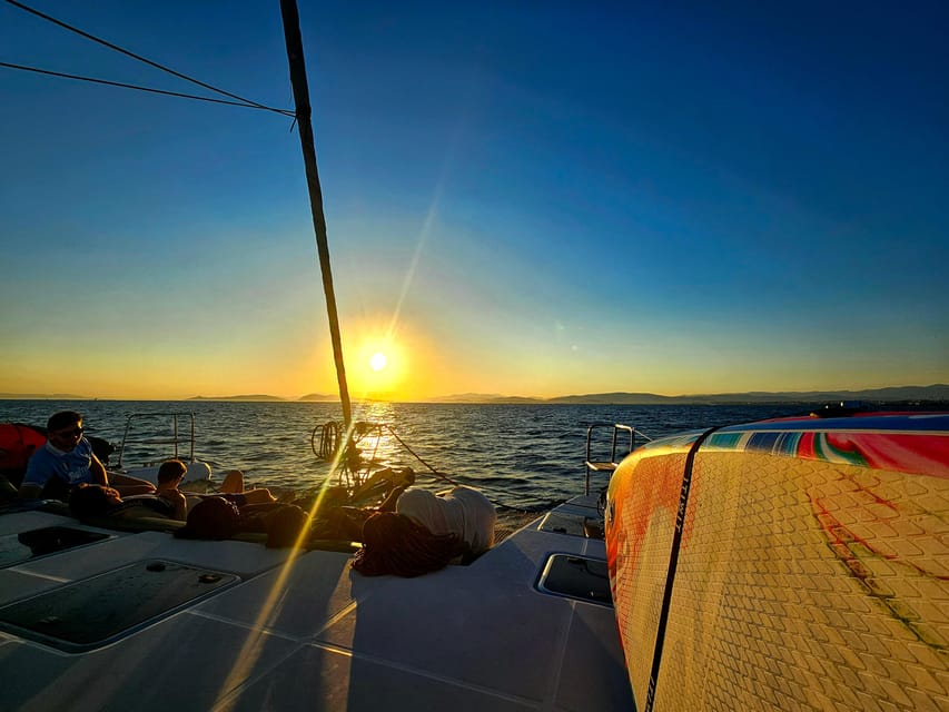 Athens: Riviera Catamaran Tour with Fresh Meal and Drinks - Gear included (and what to bring anyway)