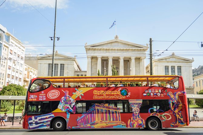 Athens Shore Excursion: Athens and Piraeus Hop-On Hop-Off Bus Tour - Athens City Route: Syntagma to Museums, Omonia, and Monastiraki