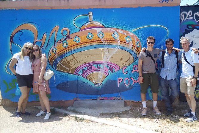 Athens Street Art Walk - The Street Art “Village” Vibe: Spice, Cafés, and Side-Street Murals