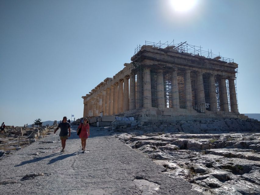 Athens: The Acropolis Guided Walking Tour in German - Asklepieion and Odeon of Herodes Atticus on the Way Up