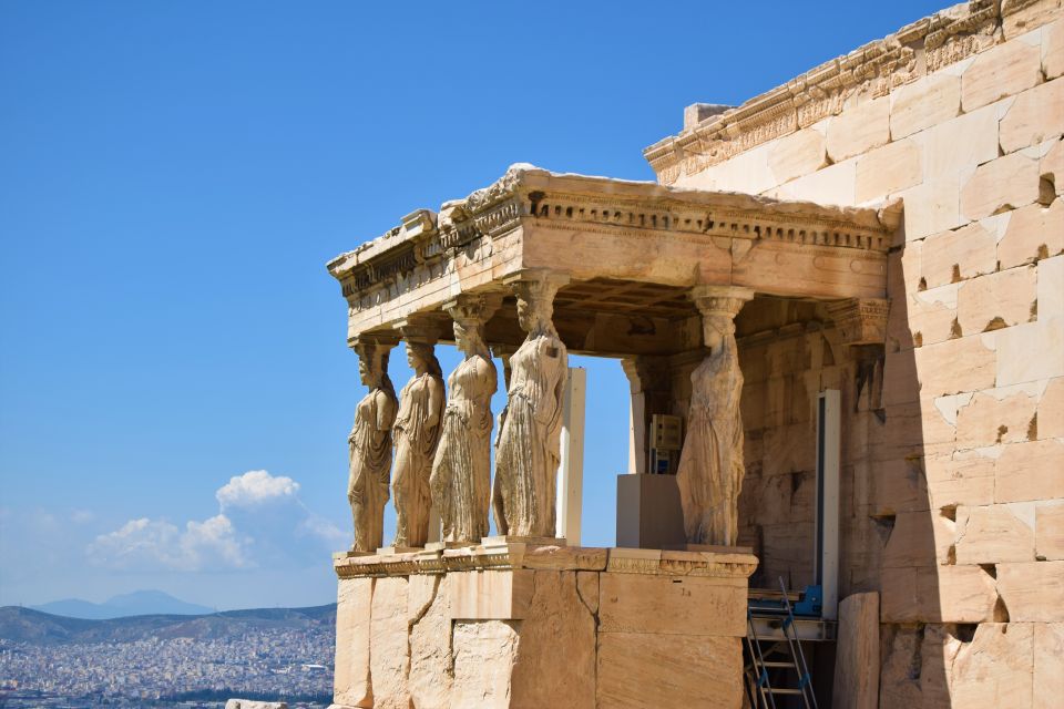 Athens: The Acropolis Guided Walking Tour in German - Erechtheion and Parthenon Photo Stop: Use the Free Time Well
