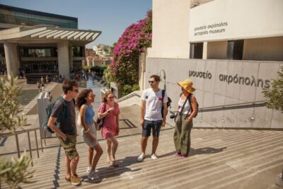Athens: The Acropolis Museum Guided Tour - Meeting point on Dionysiou Areopagitou and getting in without friction