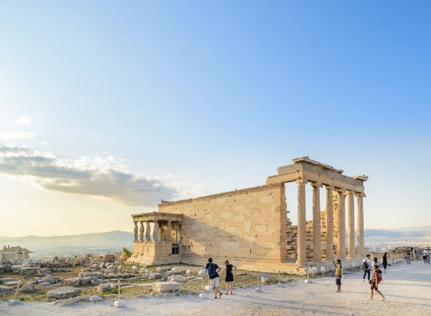 Athens: The Acropolis Walking Group Tour with a French Guide - Erechtheion’s Porch of the Caryatids: where myth meets real craftsmanship