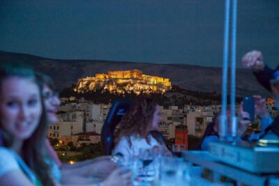 Dinner in the Sky Athens - Sunset Dinner or Starlit Acropolis: choosing the lighting you’ll remember