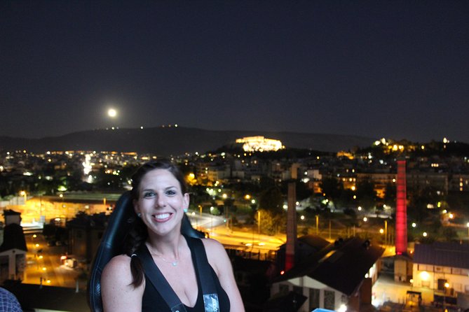 Dinner in the Sky Athens - Rotating 360° views: how to get the best photos without dropping your phone