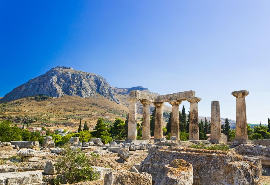 From Athens: Ancient Corinth Day Trip with Canal & VR Guide - Corinth Canal: A 90-Meter-High Cut You Can Actually Photograph