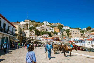 From Athens: Day Cruise to Hydra, Poros & Aegina with Lunch - Getting to Marina Kalitheas and finding the COSMOS