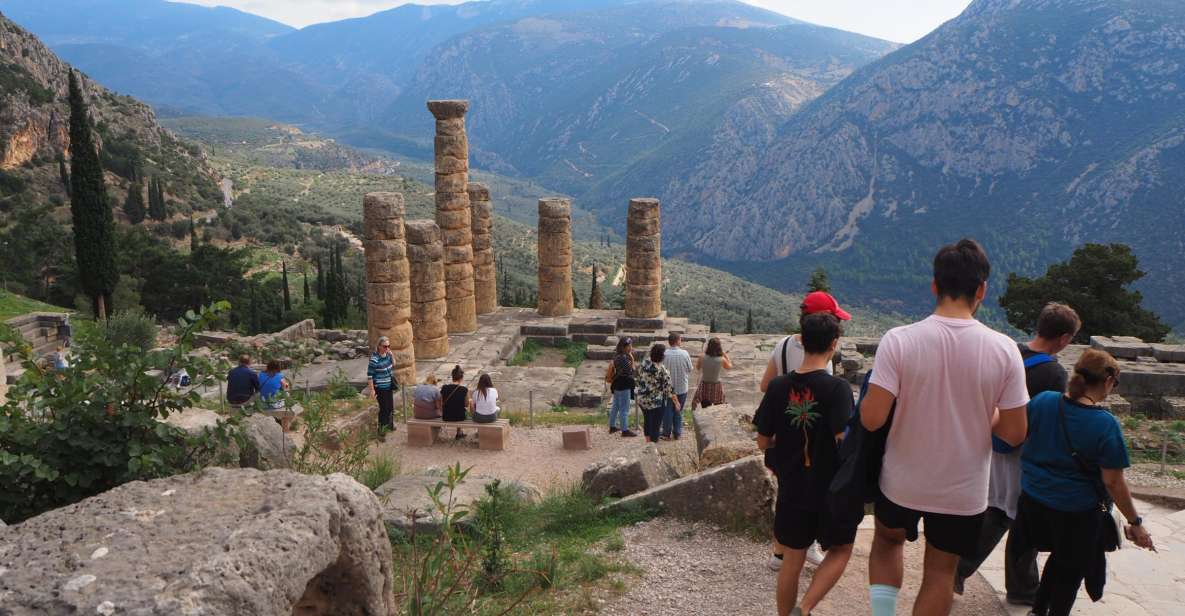 From Athens: Day Tour to Delphi - Mount Parnassus and the first Delphi walk: Omphalos and the view factor