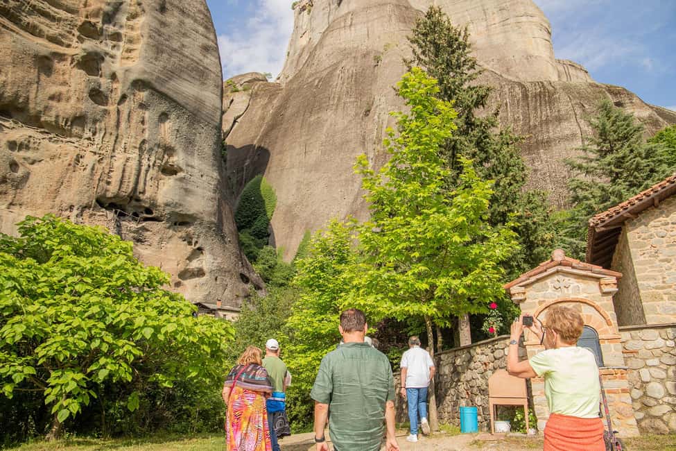 From Athens: Meteora Monasteries and Hermit Caves Tour - Panorama Rock and the Guided Monastery Circuit