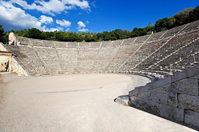 From Athens: Mycenae, Epidaurus & Nafplion Full-Day Tour - Nafplion: old-town walking, Bourtzi views, and your lunch decision