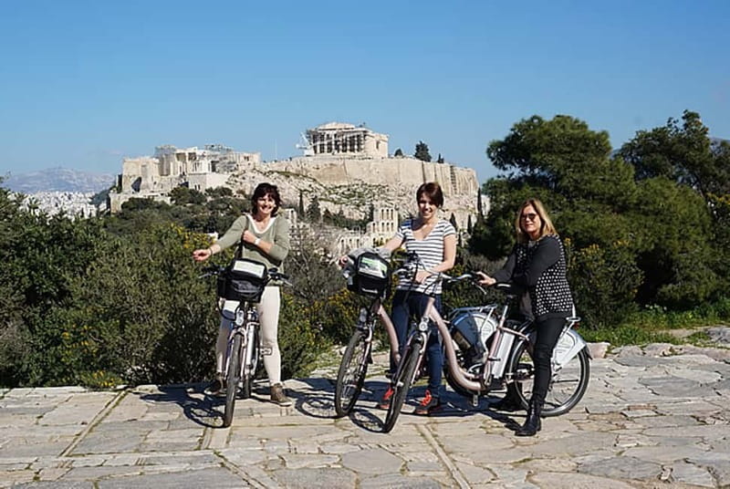 Historic Athens: Small Group Electric Bike Tour - The route’s first wow moments: Tower of Winds, Zappio, and Pnyx