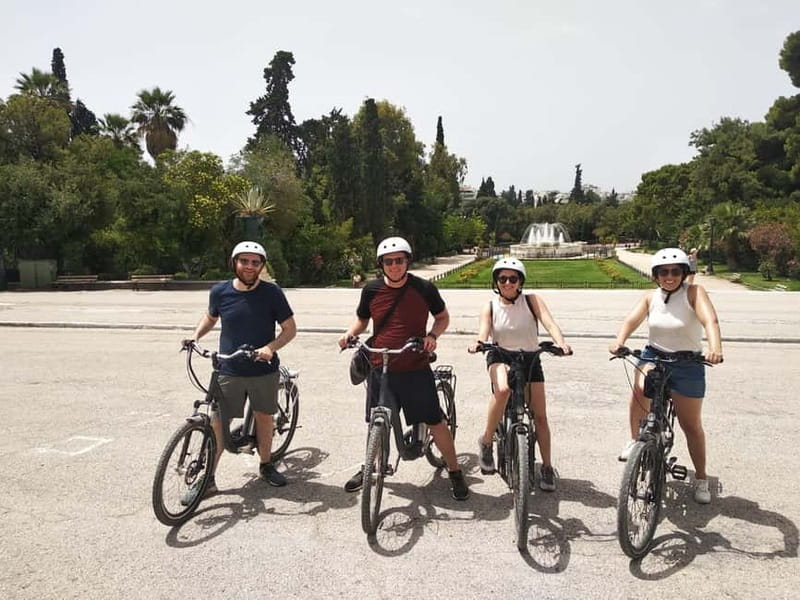 Historic Athens: Small Group Electric Bike Tour - National Gardens to Panathenaic Stadium: the first Olympics stop