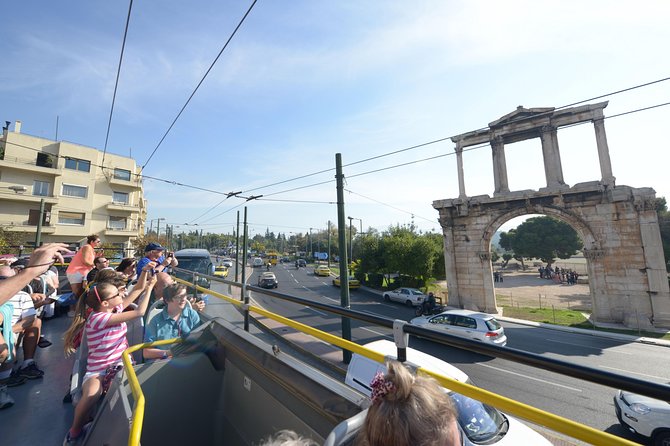 Hop on Hop Off Classic tour of Athens, Piraeus & Beaches - Temple of Olympian Zeus and National Garden: a calmer trio of stops