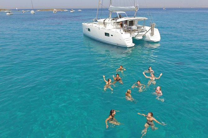 Luxury Catamaran Cruise from Athens with Traditional Greek Meal and BBQ - Two swim stops with snorkeling gear and towels