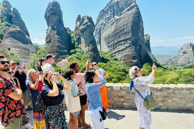 Meteora Monasteries & Caves DayTrip from Athens with Greek Lunch - The shorter monastery stops that add variety: Agios Stefanos, Holy Trinity, Rousanos, and Anapaphsas