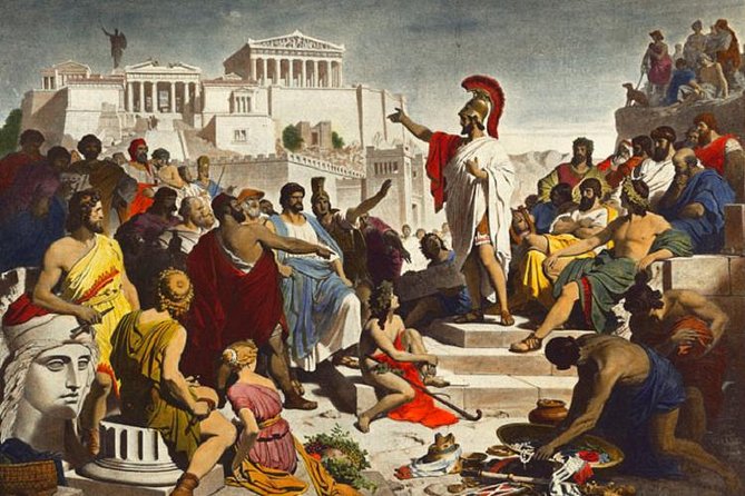 Philosophy and Democracy tour of Athens - Plaka: the calm streets that make the story stick