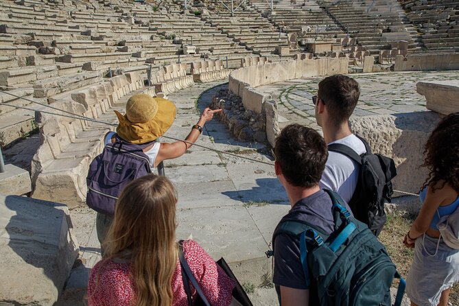 The Acropolis, Athens Walking City Tour and Acropolis Museum - City walk stops: Amalias, Zappeion, and the lead-in to the hill