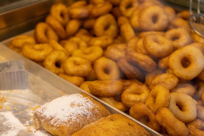 The Greek Food Experience (Max 8 persons) - Aiolou street: Loukoumades on an 1833 road tied to the winds