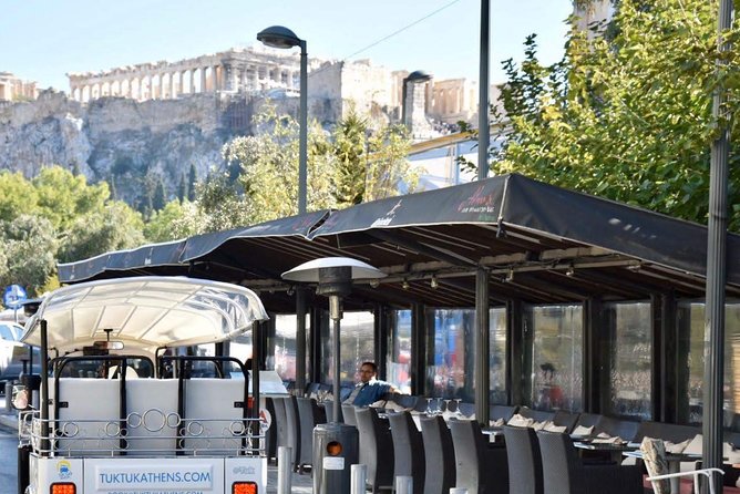 TukTuk Athens Private Evening / Afternoon Complete Tour - City Center & Old Town - Two Agios Dionysios stops: churches that reflect Athens’ mix of faith and time